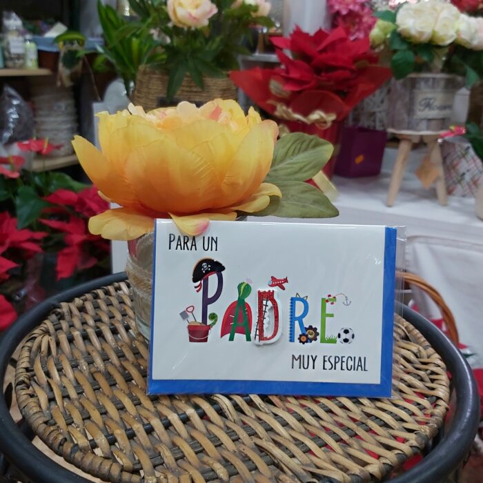 Tarjeta regalo papá