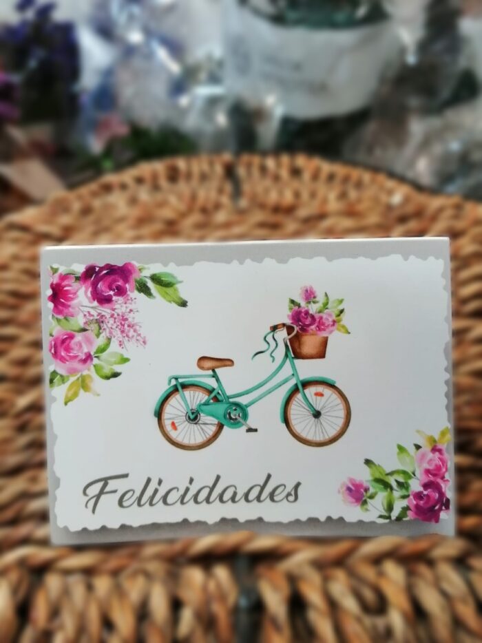 Tarjeta regalo bicicleta