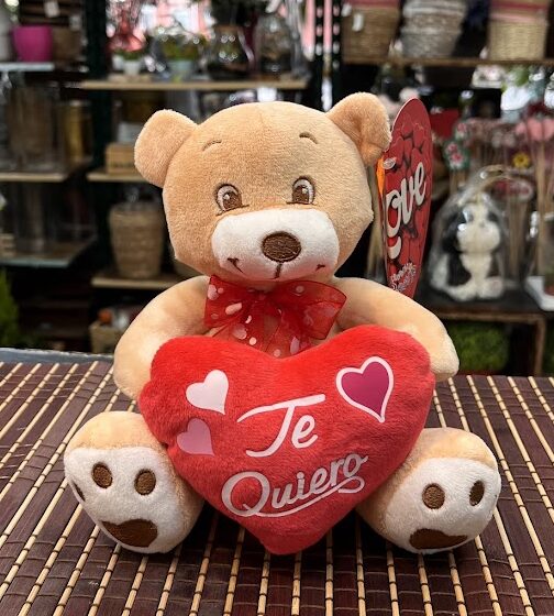 Oso de peluche "Te quiero"